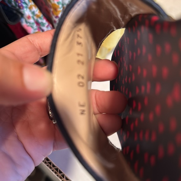 Christian Dior Red and Black Slides - Picture 6 of 6